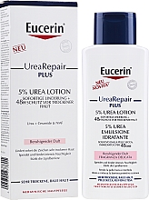 Lekki nawilżający lotion do ciała do skóry suchej - Eucerin UreaRepair PLUS Lotion 5% Urea — Zdjęcie N2