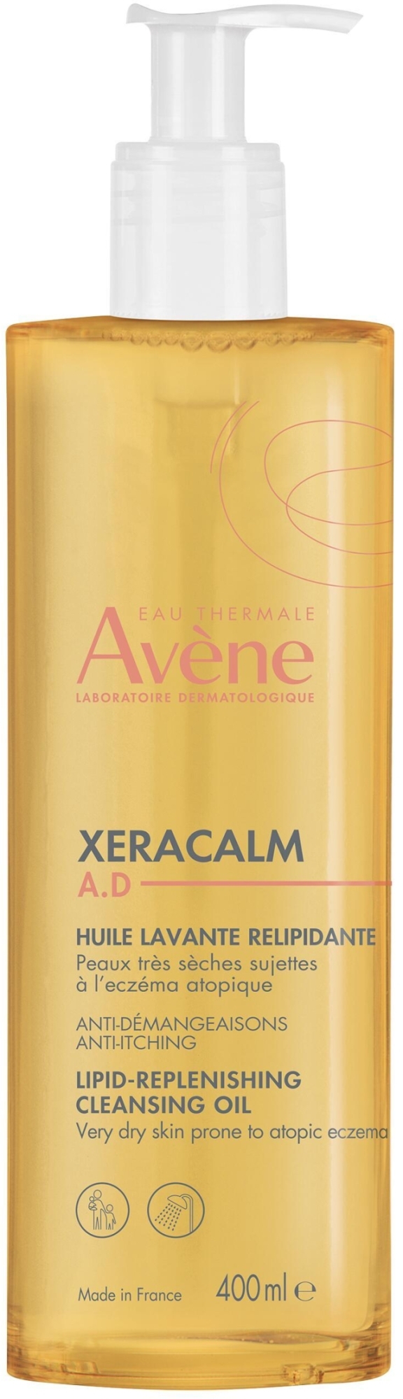 Oczyszczający olejek uzupełniający lipidy - Avène XeraCalm Cleansing Oil — Zdjęcie 400 ml