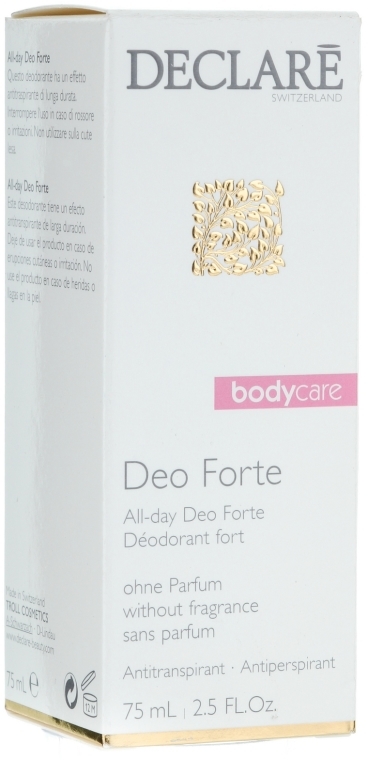 Dezodorant w kulce o działaniu antyperspiracyjnym - Declare All-Day Deo Forte