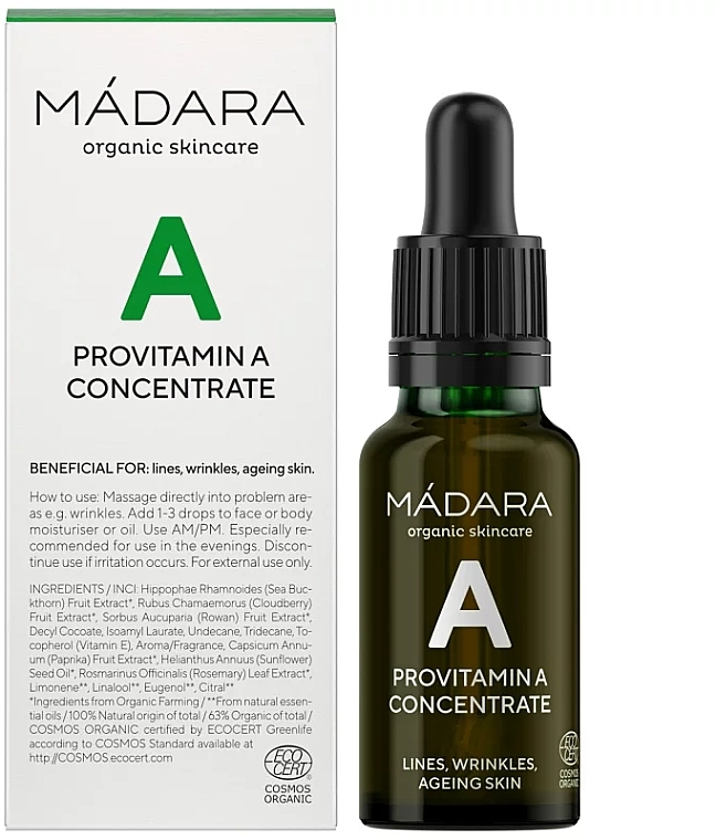 Koncentrat Prowitamina A - Madara Cosmetics Provitamin A Concentrate — Zdjęcie N1