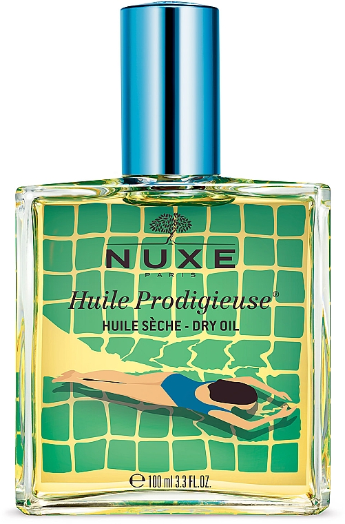 Suchy olejek do ciała - Nuxe Huile Prodigieuse Multi-Purpose Dry Oil Limited Edition 2020 Blue — Zdjęcie N1