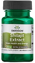 Suplement diety Wyciąg z Shilajit, 100 mg - Swanson Shilajit Extract  — Zdjęcie N1