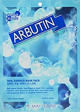 Kup Maska tkankowa z arbutyną - May Island Real Essence Arbutin Mask Pack 