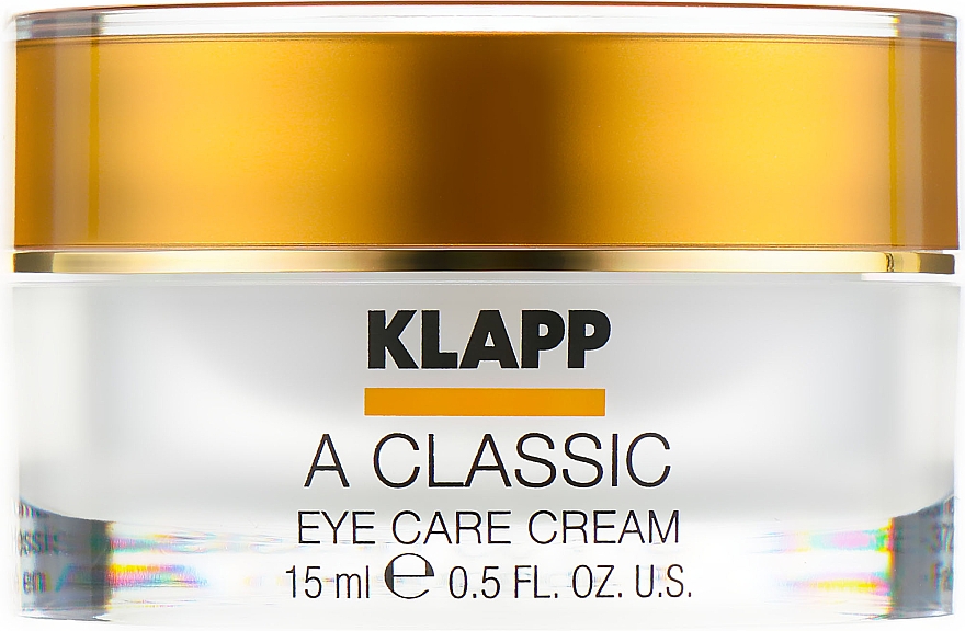 Krem pod oczy z witaminą A - Klapp A Classic Eye Care Cream