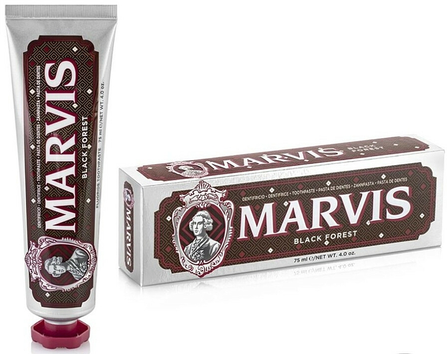 Pasta do zębów Wiśnia, czekolada i mięta - Marvis Black Forest Toothpaste (miniprodukt)