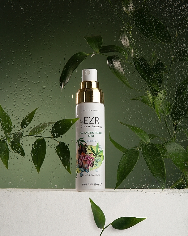 Równoważąca mgiełka tonizująca do twarzy	 - EZR Clean Beauty Balancing Facial Mist — Zdjęcie N9