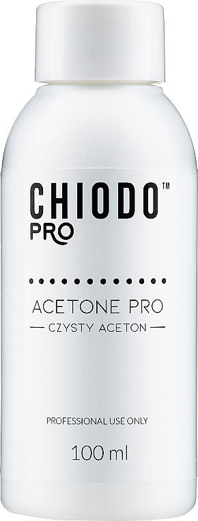 Aceton kosmetyczny do usuwania lakieru hybrydowego - Chiodo Pro Remover — Zdjęcie N1