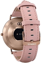 Smartwatch damski, różowe złoto, skóra - Garett Smartwatch Verona — Zdjęcie N4