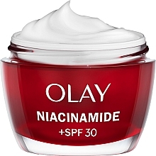 Kup Nawilżający krem do twarzy na dzień - Olay Niacinamide 24 + Vitamin E +SPF 30 Cream