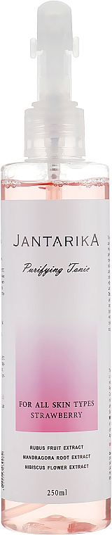 Oczyszczający tonik truskawkowy - JantarikA Purifying Tonic Strawberry — Zdjęcie N1