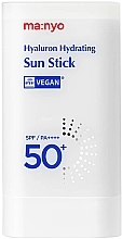 Nawilżający krem przeciwsłoneczny w sztyfcie - Manyo Hyaluron Hydrating Sun Stick SPF50+ — Zdjęcie N1