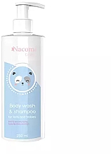 Kup Płyn do mycia ciała i szampon do włosów dla niemowląt - Nacomi Baby Body Wash & Shampoo