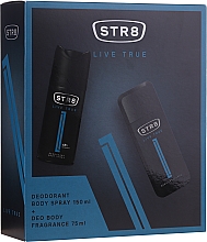 STR8 Live True - Zestaw (deo 75 ml + deo 150 ml) — Zdjęcie N1