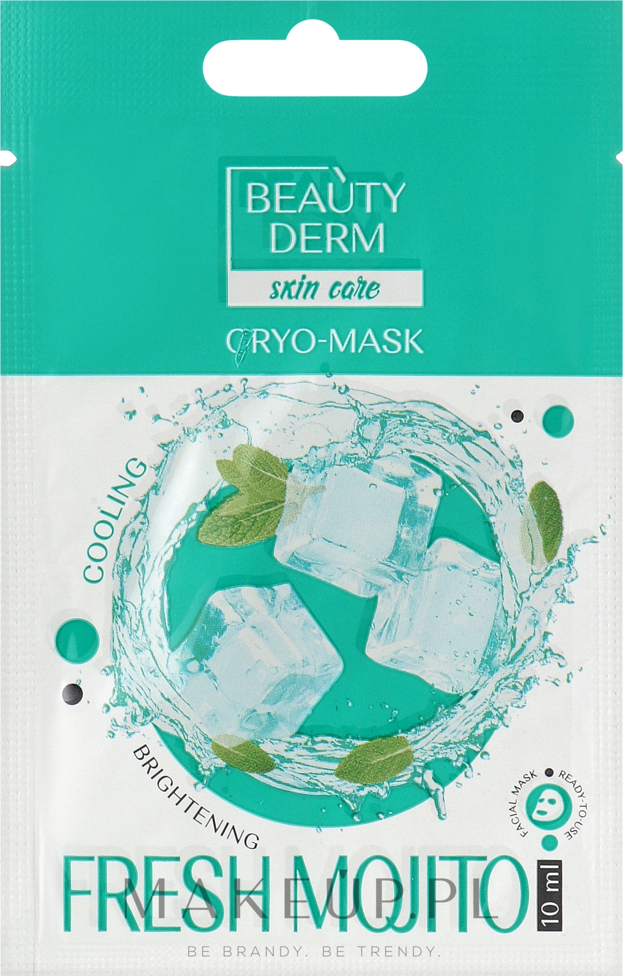 Maska kriogeniczna na twarz - Beauty Derm Fresh Mojito — Zdjęcie 10 ml
