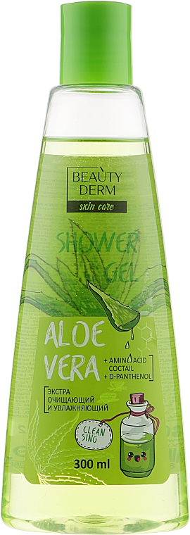 Żel pod prysznic Aloe vera - Beauty Derm Aloe Vera Shower Gel — Zdjęcie N1