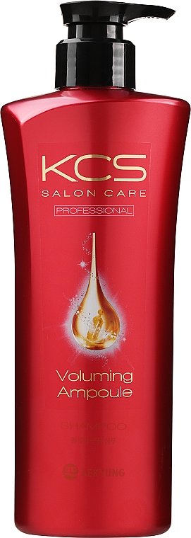 Szampon dodający objętości do włosów suchych i zniszczonych - KeraSys Salon Care Voluming Ampoule Shampoo — Zdjęcie N1