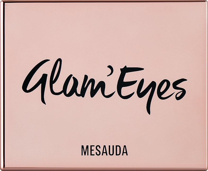 Paleta cieni do powiek - Mesauda Milano GlamʼEyes 12 Multi Finish Compact Eyeshadow Palette — Zdjęcie N2