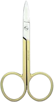 Nożyczki do paznokci, złote - Titania Nail Scissors Gold — Zdjęcie N1