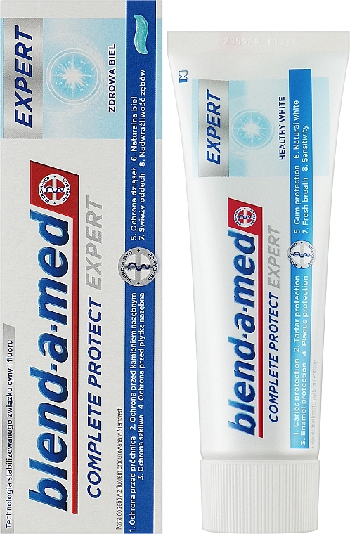 Wybielająca pasta do zębów - Blend-a-med Complete Protect Expert Healthy White Toothpaste — Zdjęcie N2