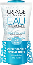 Zestaw - Uriage Eau Thermale Water Hand Cream (h/cr/2*50ml) — Zdjęcie N1