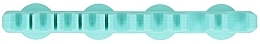 Silikonowa suszarka do pędzli, turkusowa - Tools For Beauty MiMo Makeup Brush Drying Rack Turquoise — Zdjęcie N2