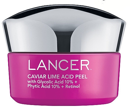 Peeling do twarzy - Lancer Caviar Lime Acid Peel with 10% Glycolic Acid + 10% Phytic Acid + Retinol — Zdjęcie N1