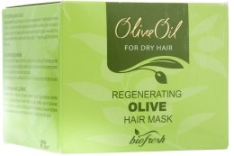 Odżywcza maska regenerująca do włosów - BioFresh Olive Mask — Zdjęcie N1