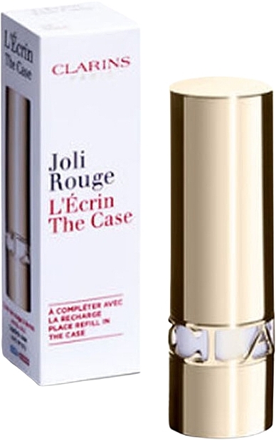 Etui na szminkę, złote - Clarins Joli Rouge The Case Gold — Zdjęcie N2