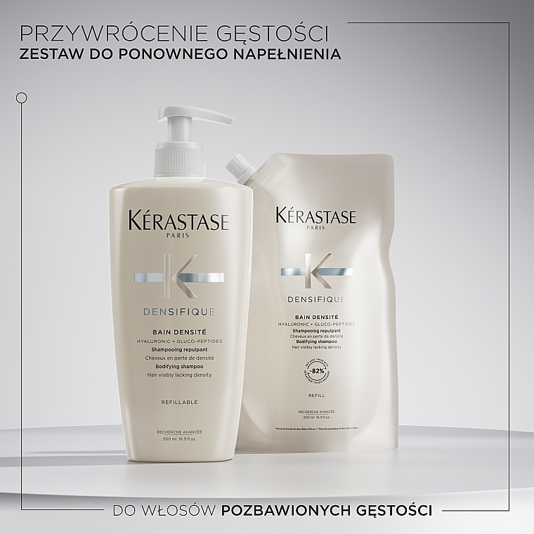 Kąpiel zwiększająca gęstość włosów - Kérastase Densifique Bain Densité Bodifying Shampoo — Zdjęcie N8