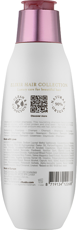 Ajurwedyjski szampon do włosów Objętość i odżywienie - Rituals The Ritual of Sakura Volume & Nutrition Shampoo — Zdjęcie N2