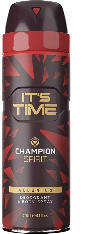 Dezodorant w sprayu - It's Time Champion Spirit — Zdjęcie N1