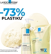 Odżywczy olejek myjący przeciw podrażnieniom i swędzeniu skóry skłonnej do atopii - La Roche-Posay Lipikar Cleansing Oil AP+ (wkład uzupełniający) — Zdjęcie N3