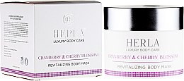 Kup Rewitalizująca maska do ciała - Herla Luxury Body Care Cranberry & Cherry Blossom Revitalizing Body Mask