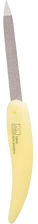 Składany pilnik do paznokci 91949, żółty - Erbe Solingen — Zdjęcie N1