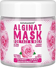 Maska alginianowa z różą - Naturalissimo Tea Rose Alginat Mask — Zdjęcie N2