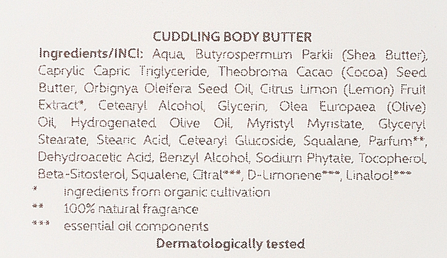 Otulające masło do ciała Karmel, cytryna i wanilia - Naturativ Cuddling Body Butter — Zdjęcie N3