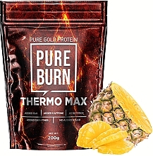Suplement diety do kontroli masy ciała, ananas - Pure Gold Pure Burn Thermo Max Pineapple — Zdjęcie N1