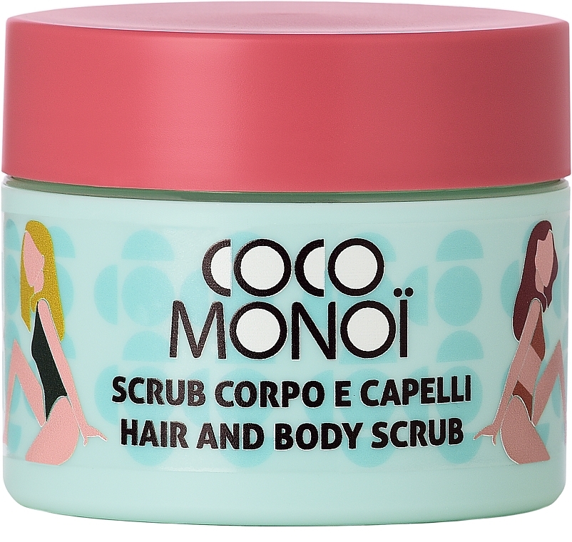 Peeling do włosów i ciała - Coco Monoi Hair And Body Scrub  — Zdjęcie N1