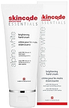 Kup Rozjaśniający krem ​​do rąk - Skincode Essentials Alpine White Brightening Hand Cream
