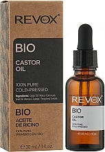 Olej rycynowy - Revox Bio Castor Oil 100% Pure — Zdjęcie N2