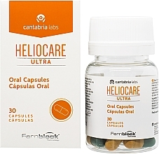 Kompleksowa ochrona ultra Antyoksydant - Cantabria Labs Heliocare Ultra Oral Capsulas — Zdjęcie N1