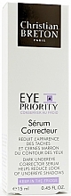 Intensywne serum przeciw cieniom pod oczami - Christian Breton Eye Priority Serum Correcteur — Zdjęcie N2