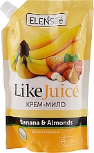 Kup Kremowe mydło w płynie Banan i migdały - ElenSee Like Juice (uzupełnienie)