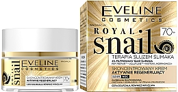 Skoncentrowany krem aktywnie regenerujący na dzień i na noc 70+ - Eveline Cosmetics Royal Snail — Zdjęcie N1