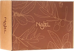 Kup PRZECENA! Zestaw podarunkowy dla mężczyzny - Najel For Him Special Set (soap 100 g + deo 90 g + oil 125 ml + soap/dish) *