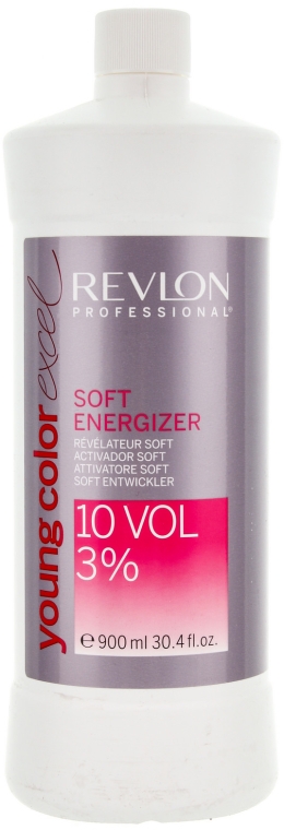 Kremowy utleniacz - Revlon Professional Young Color Excel Soft Energizer 10 vol. 3% — Zdjęcie N1