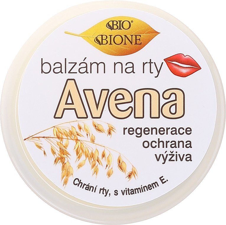 Nawilżający balsam do ust - Bione Cosmetics Avena Lip Balm — Zdjęcie N1