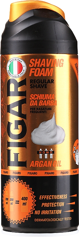 Pianka do golenia z olejem arganowym - Mil Mil Figaro Shaving Foam — Zdjęcie N1