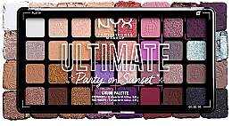 Paleta cieni do oczu i twarzy z 32 odcieniami - NYX Professional Makeup Ultimate Party on Sunset — Zdjęcie N2