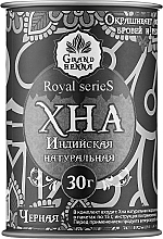 Henna do brwi, rzęs i tatuażu, czarna - Grand Henna Royal Series — Zdjęcie N2